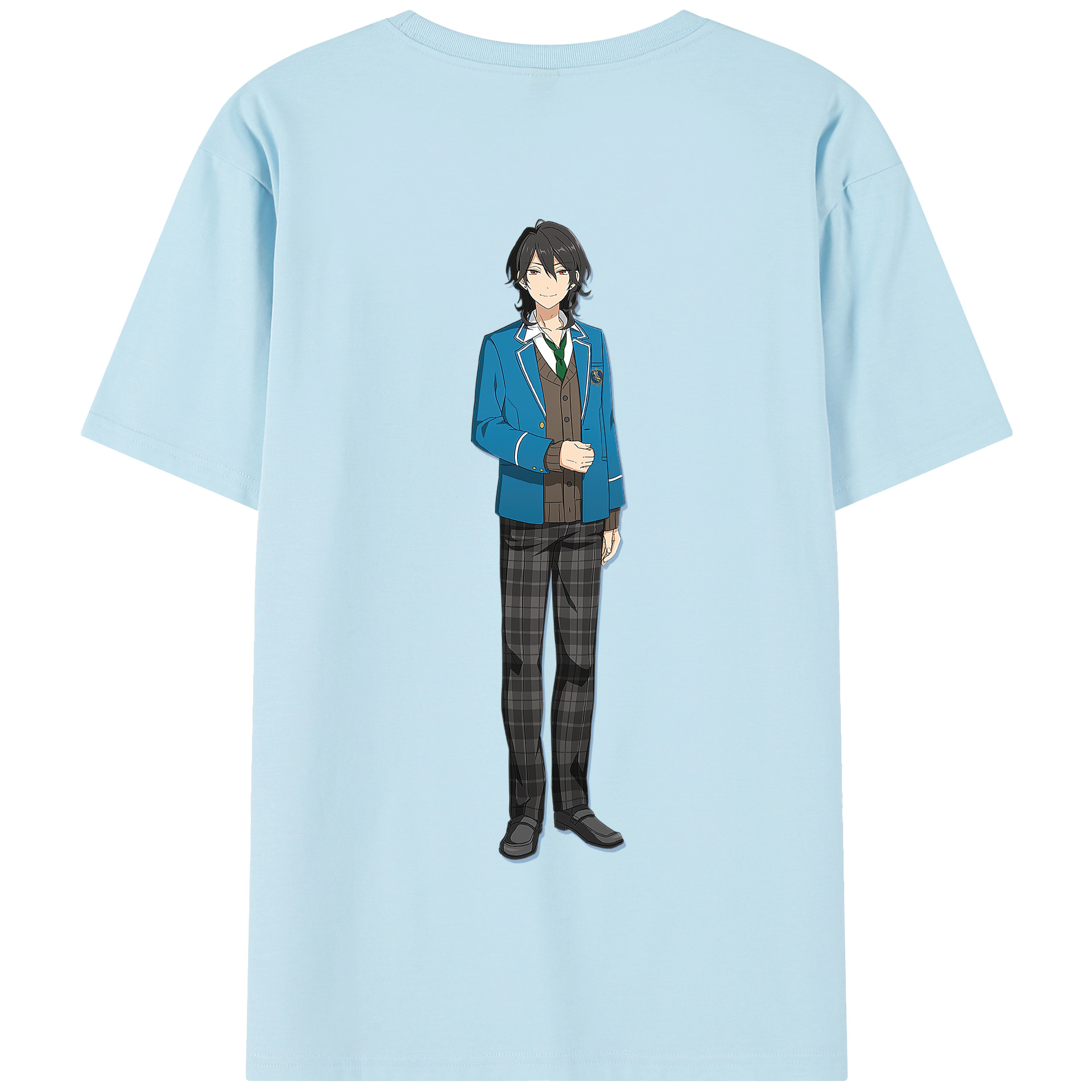（画像用） あんさんぶるスターズ! Ensemble Stars 綿100％半袖Tシャツ（背面プリント）